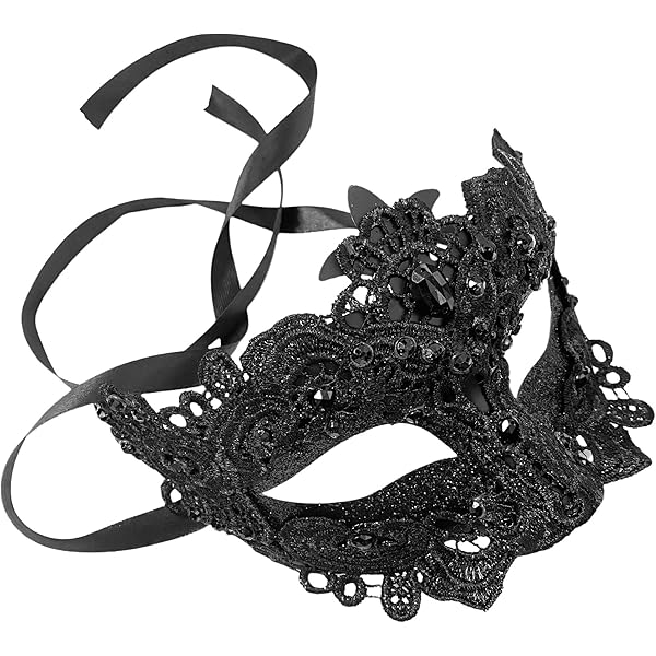 Amazon.com: MasqStudio Brocade Lace Masquerade Ball Mask