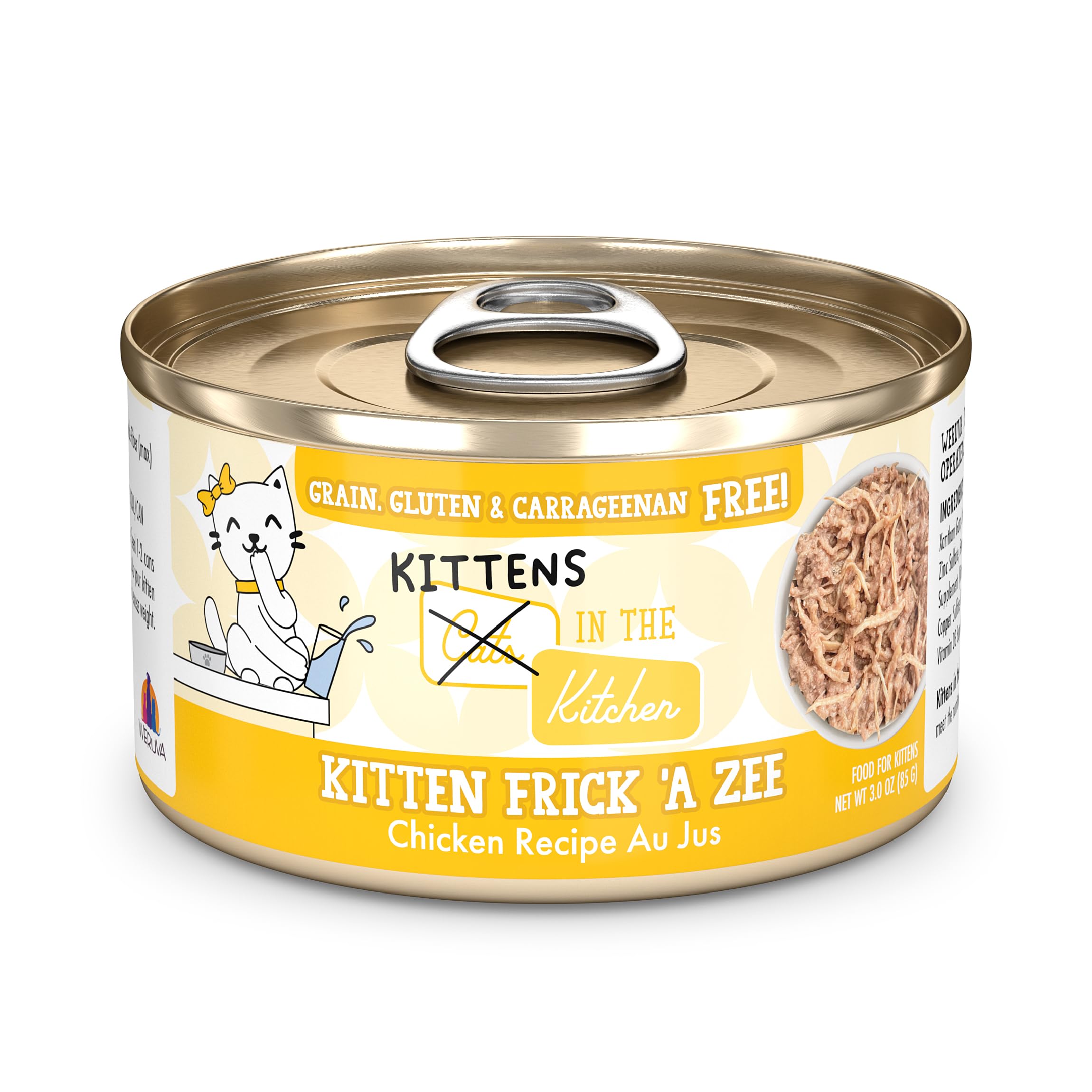 Weruva Cats in The Kitchen Kitten, Kitten Frick 'A