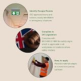 VSafety V Safety 14003AX-R Fire Exit Arrow Left Sign 300x100mm view 6