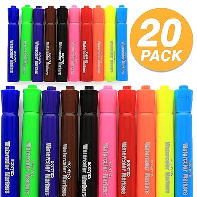 Emraw 10 Colors Washable Scented Fine Tip Whiteboard Jordan Ubuy