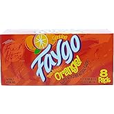 Faygo Orange! flavor soda pop. 8-pack 12-fl. oz. cans in box (1)