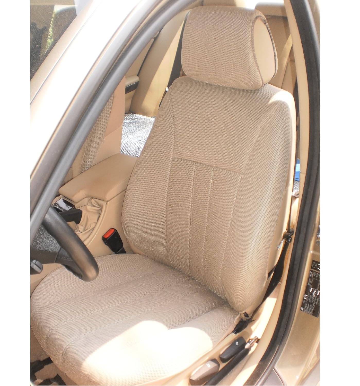Amazon.com: Synthetic Two Front Custom Car Seat Covers (Fits on BMW 3  Series 1990-2000 E36 Seats) (E36 CONVERTIBLE, ALL TAN (BEIGE)): Automotive