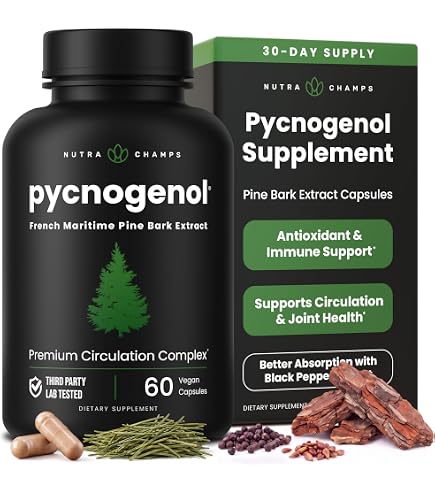 Amazon.com: NOW Supplements, Pycnogenol 30 mg with 300 mg