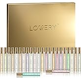 LOVERY 24-Piece Beauty Perfume Sets Valentines Day Gifts Set, Unique Gifts for Women - Gifts for Her, Mom, Wife, Teen Girls, Floral Fragrance Sampler, Travel-Size Perfumes