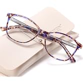Madison Avenue Vintage Blue Light Reading Glasses Women | Square Classic TR90,Blue Light Blocking Computer Readers Eyeglasses, Screen Use, Cheaters with UV Protection