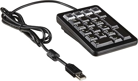 Cherry G84-4700LUCUS-2 - Teclado numérico (USB, programable), Negro