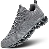 Men's Slip on Walking Running Shoes Blade Tennis Casual Fashion Sneakers Comfort Non Slip Work Sport Athletic Trainer