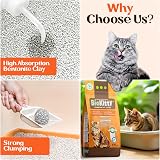 BioKitty Clumping Cat Litter 10L Bentonite Natural Odour Control view 3