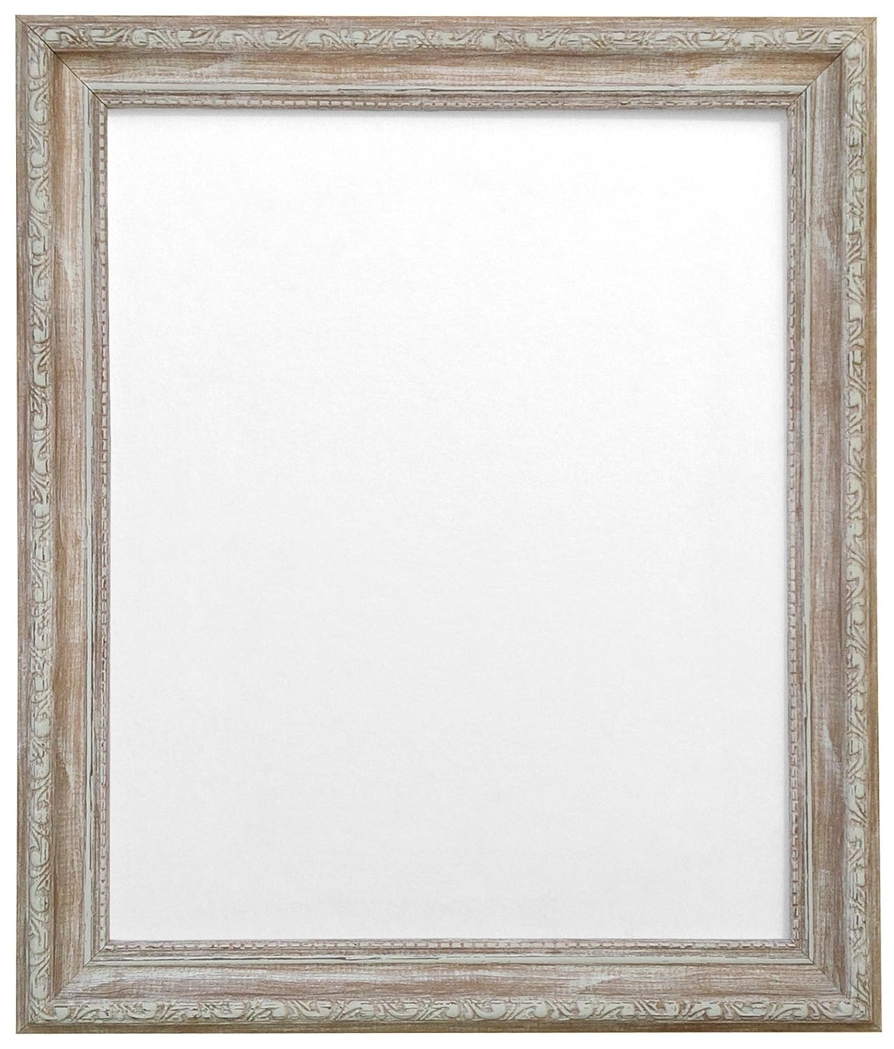 FRAMES BY POST Shabby Chic Picture Photo Frame, Plastic Glass