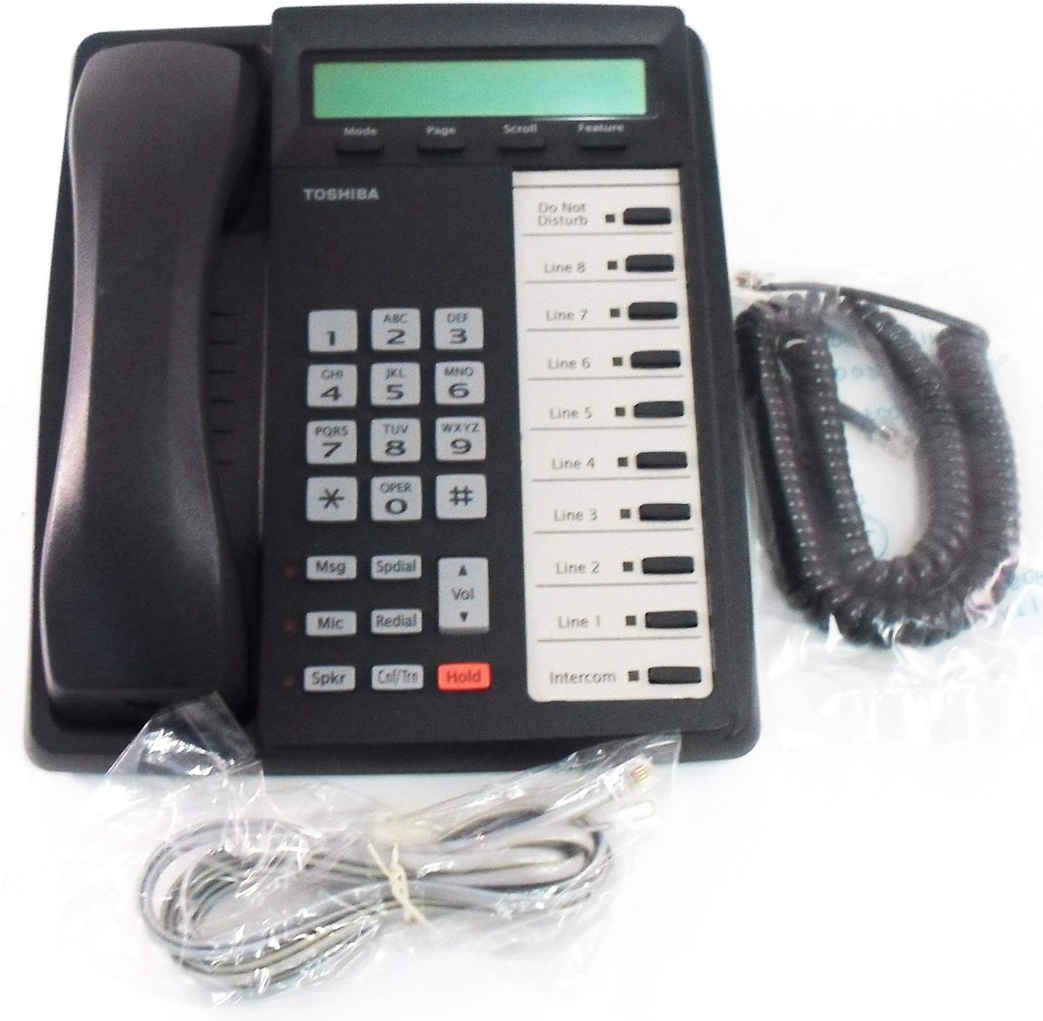 Amazon.com : Toshiba DKT3010-SD 10 Button LCD Display Speakerphone