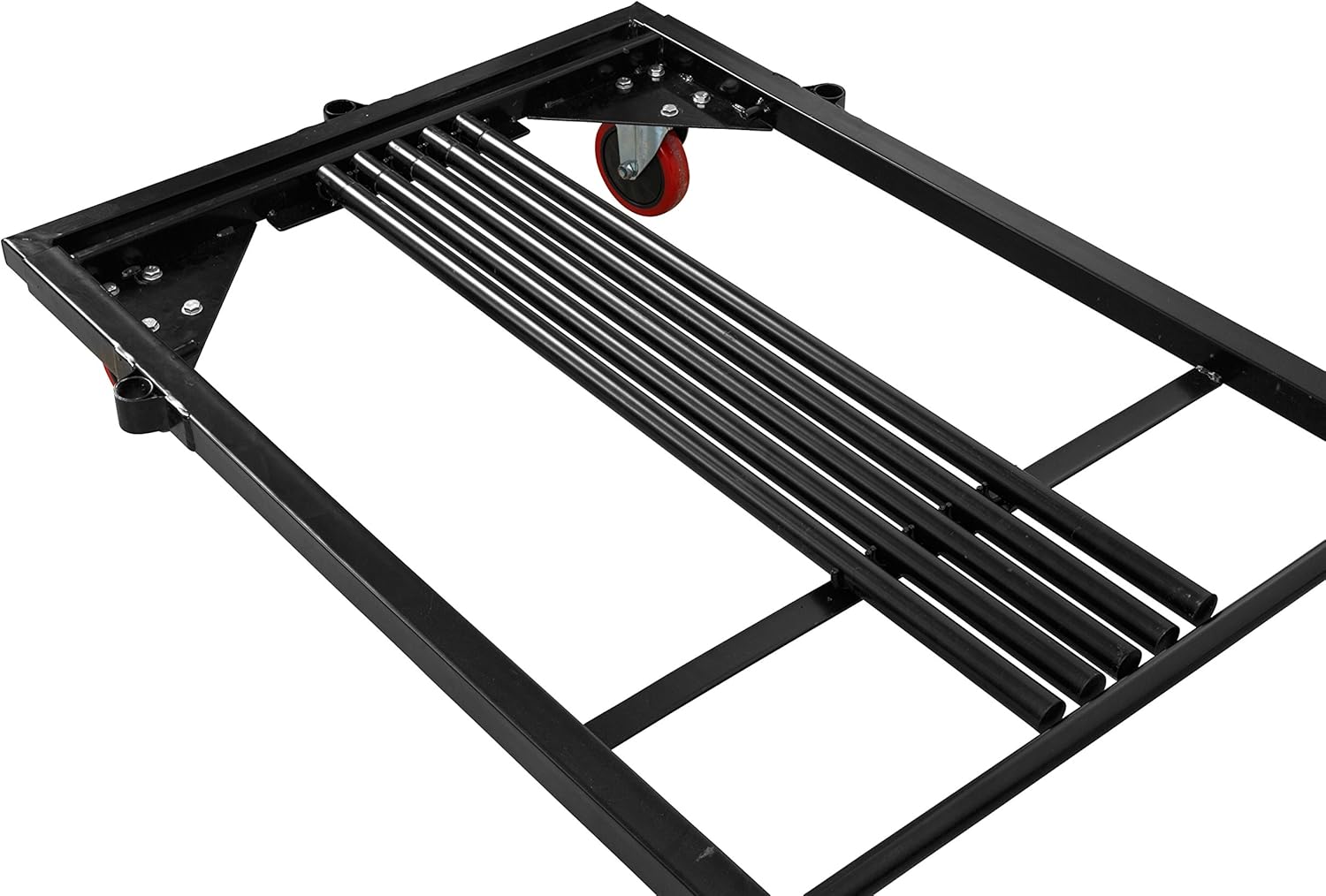 Material Handling Products AdirOffice Folding Table Caddy Steel Body