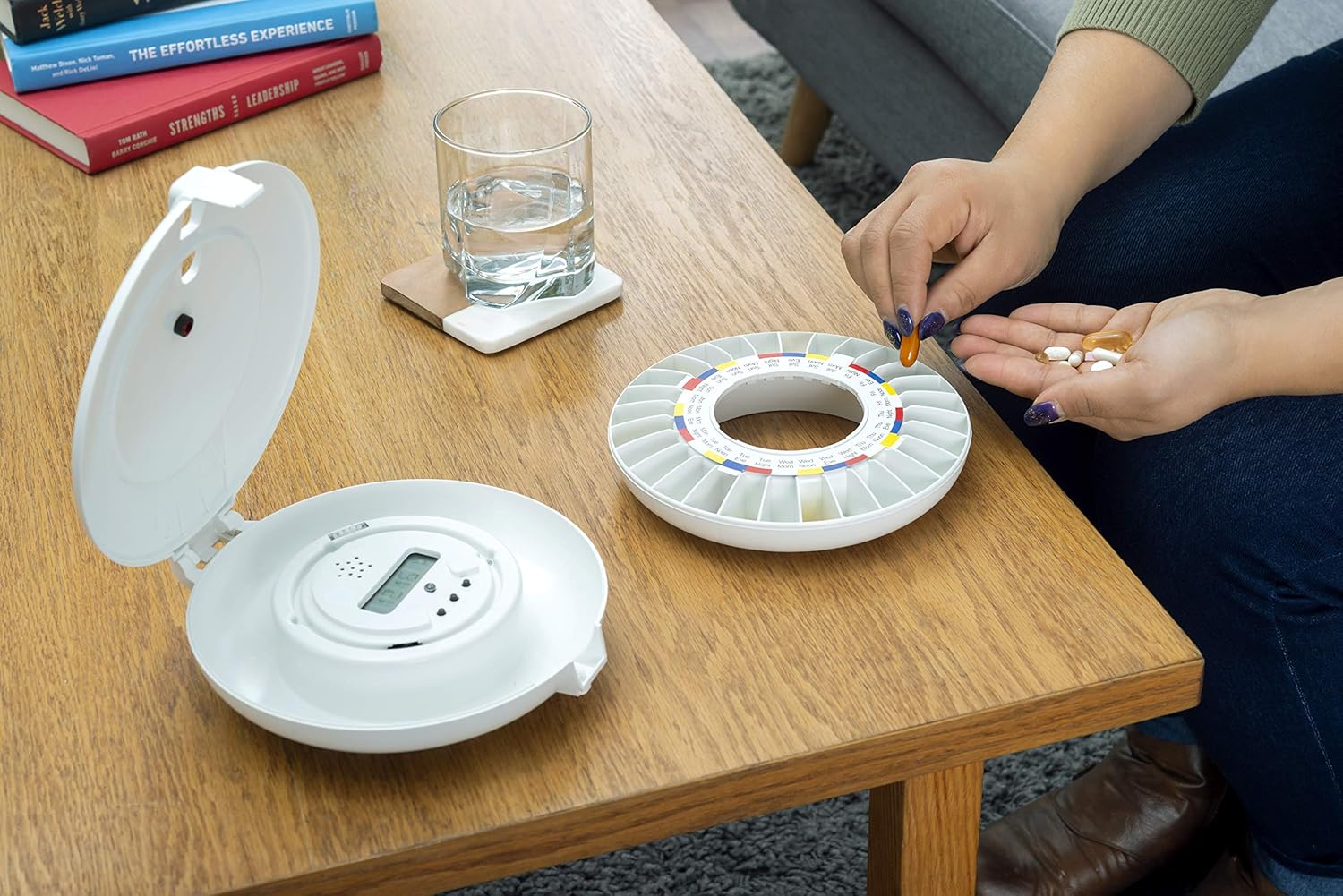 e-Pill MedTime XL – Advanced Locked Automatic Pill Dispenser: Health & Personal Care