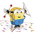 Lovepop Pop-Up Despicable Me Card - 3D Everyday Love Greeting Card for Boys, Girls, Men, Women - Bananas for You - 5" x 7" Minions Card - Blank Note Card & Envelope Included