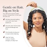 Kitsch Heatless Curling Set Satin Heatless Curlers Overnight Curls Aura view 3