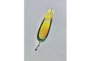 MONTANA TACKLE COMPANY Kokanee Dodger: “Gold Prism” / Brass
