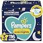 Diapers Size 3, 116 Count - Pampers Swaddlers Overnights Disposable Baby Diapers, Enormous Pack (Packaging May Vary)