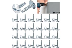 Nkiy Quen 50 Pcs Load Center Cover Replacement Screws, Load Center Panel Screws Compatible with S106 and ECTS2, Zinc Electric
