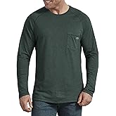 Dickies mens Temp-iq Performance Cooling Long Sleeve T-shirt T Shirt, Hunter Heather, Small US