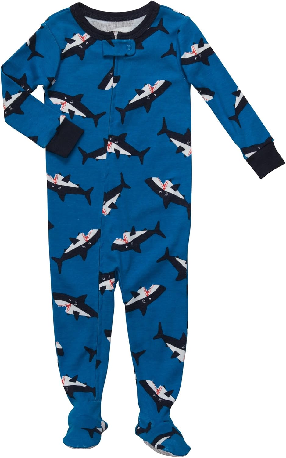 Carter's Boys Cotton Snug Fit 1 Pc Pj's Sharks (12 months
