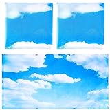Hortsun Pack of 2 Fluorescent Light Covers 4 x 2