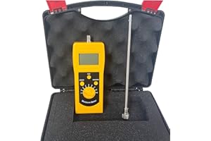CNYST Sand Moisture Tester Meter High Frequency Silt River Sand Moisture Content Measuring with LCD Display