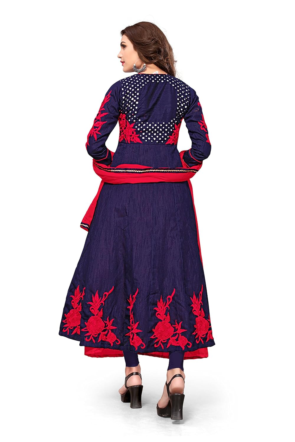 royal export women's a-line knee-long dress