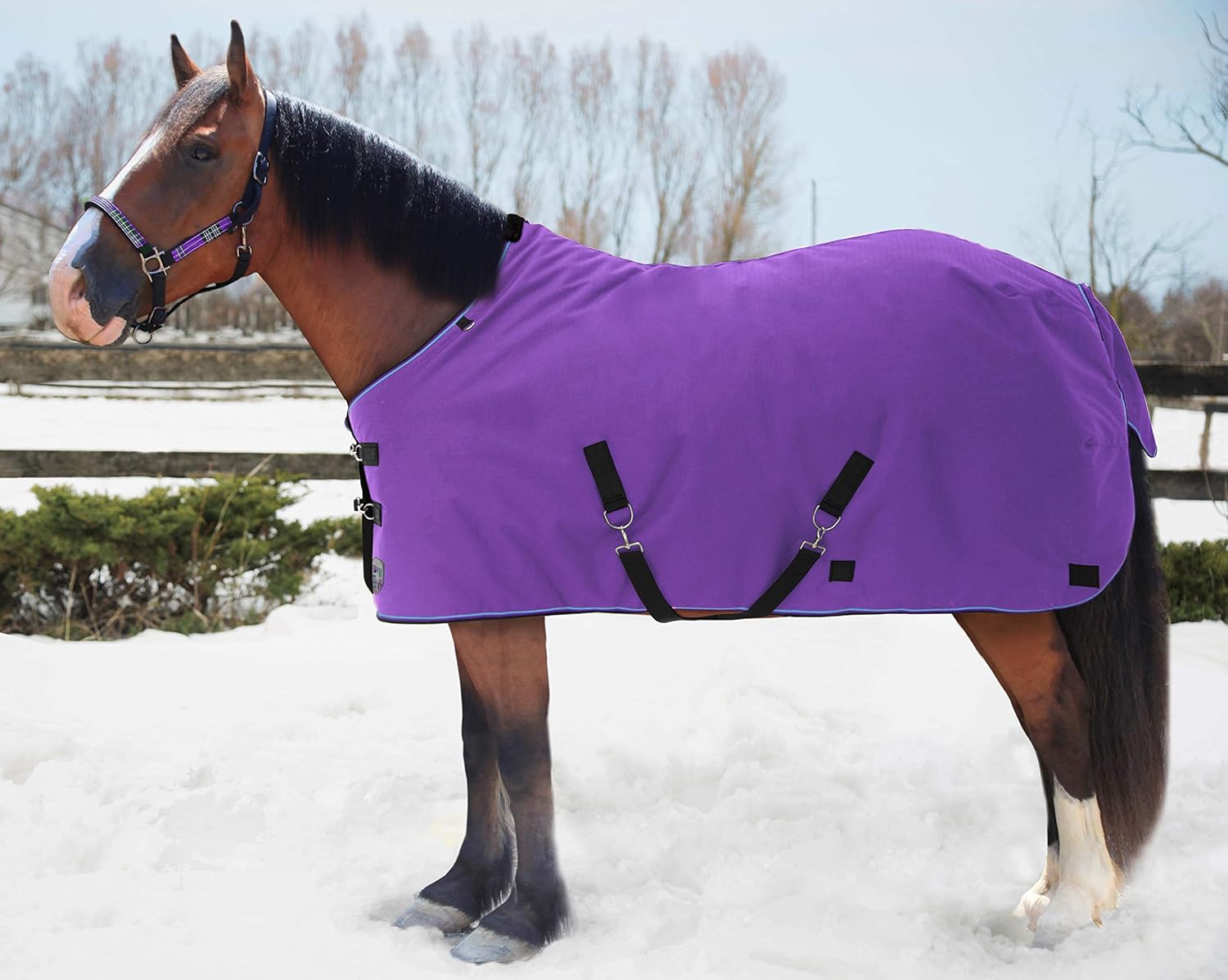 Turnout Horse Breathable Highly and Waterproof Blanket Turnout Draft
