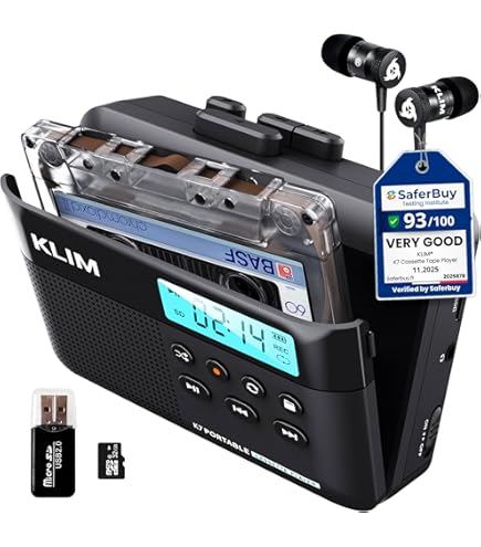 Amazon.com: TEAC W-1200B Dual Cassette Deck with Recorder with USB