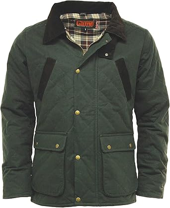 green wax jacket