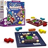 SmartGames Genius Square XL - The Supersized Version of The Game of The Year Award Winning Game! 600000+ Solutions STEM Puzzle Game! Roll The Dice, Race Your Opponent, Fill The Grid!
