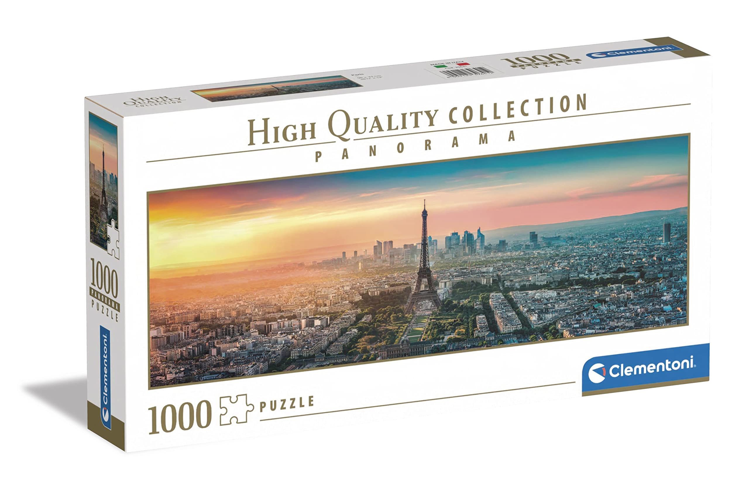 Clementoni - 39641 Collection Puzzle Paris Panorama - Jigsaw Puzzle 1000 Pieces, Made In Italy, Jigsaw Puzzle For Adults