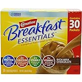 Carnation Breakfast Essentials Complete Nutritional Drink, Rich Milk Chocolate, 1.26 oz, (Pack of 30)