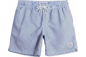 MaaMgic Mens Short Swim Trunks Quick Dry Swimming Shorts Print Bathing Suits with Mesh Lining