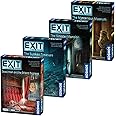 EXIT: The Game 4-Pack Escape Room Bundle | Season 3 | Dead Man on the Orient Express | Sinister Mansion | Sunken Treasure | Mysterious Museum | Family-Friendly, Cooperative Game | 1 to 4 Players