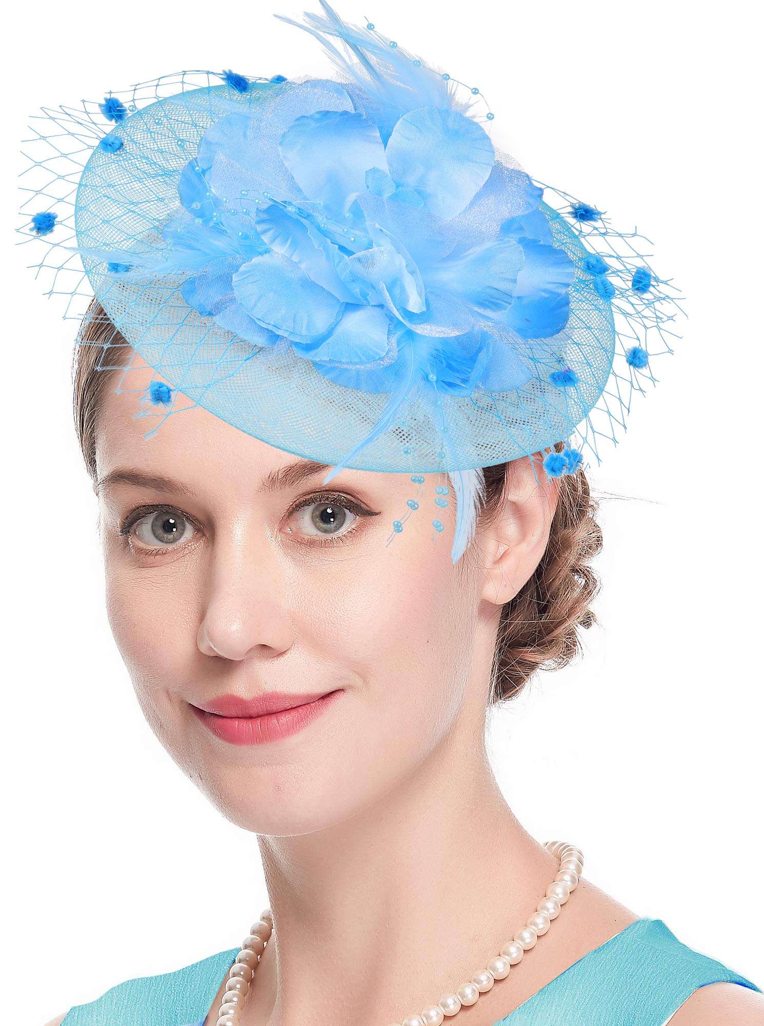 Buy Fascinators Hats for Womens 50s 