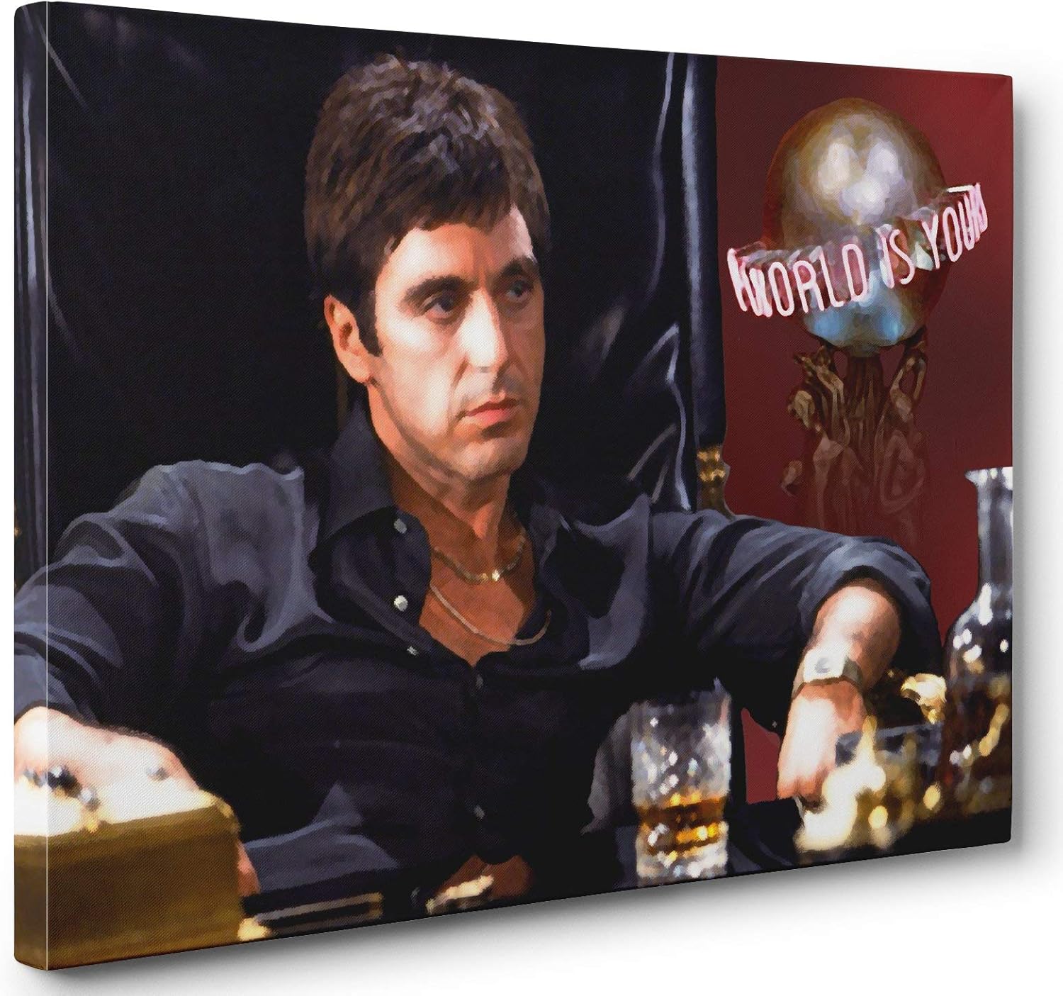 AL PACINO SCARFACE THE WORLD IS YOURS 