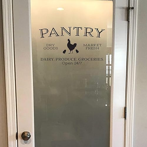Amazon Com Pantry Dry Goods Market Fresh Vinyl Wall Decal By