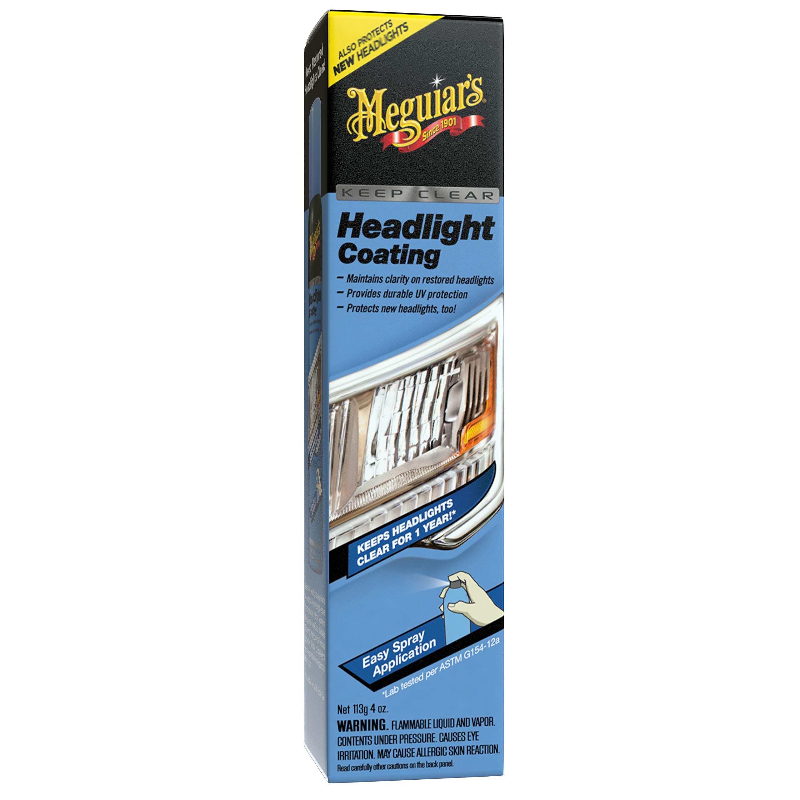 Meguiar's G17804 Keep Clear Headlight Coating, 1 Pack Buy Online in