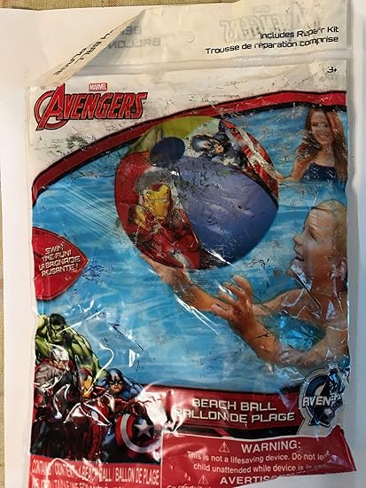 avengers beach ball