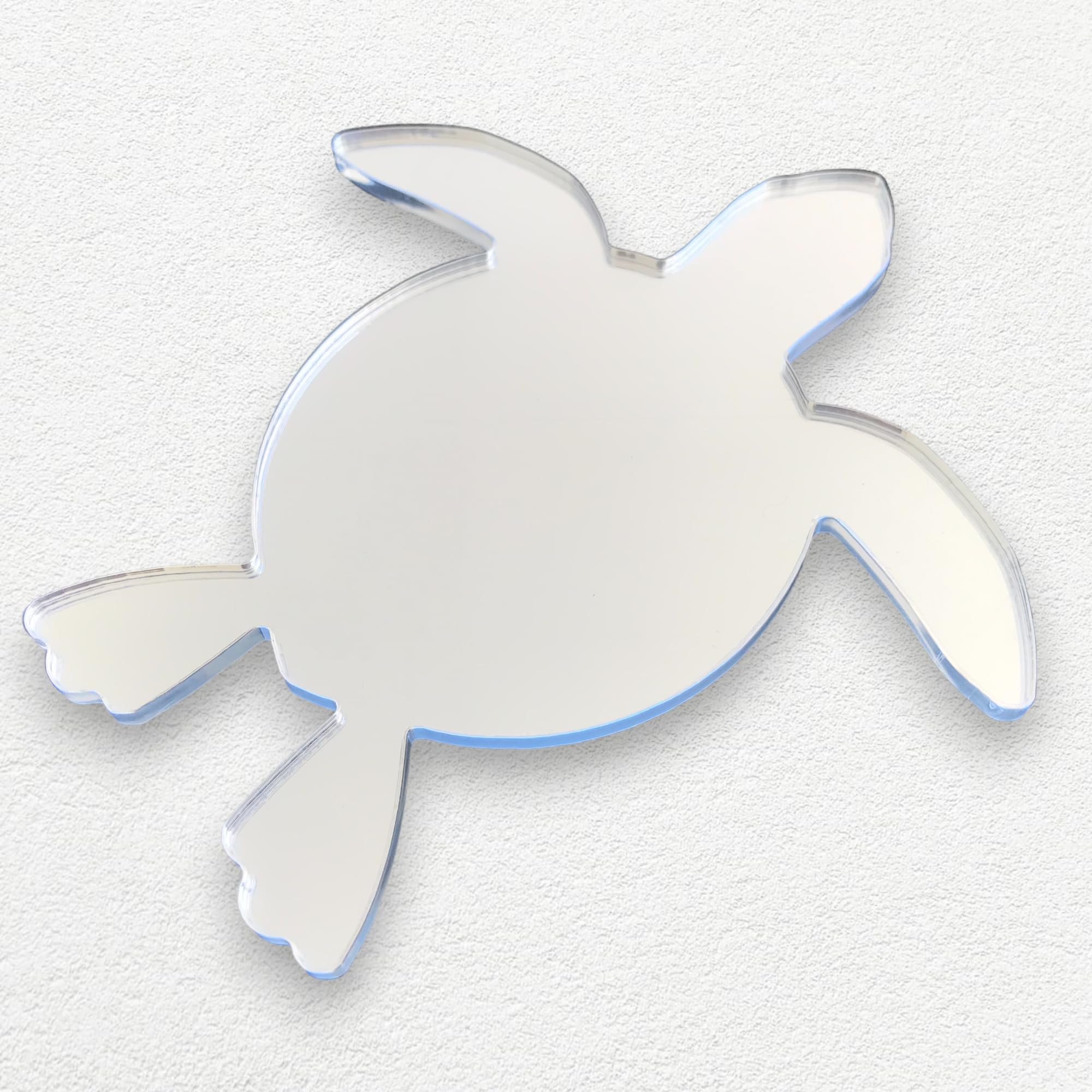 Turtle Mirrors, Swimming - 46cm x 44cm