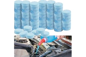 400 PCS Windshield Washer Fluid Concentrated Tablets - 1 Pcs Produce 1 Gallon Windshield Wiper Fluid Professional Car Window 