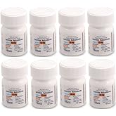 Cetirizine 10 mg Antihistamine Tablets Generic for Zyrtec 24 Hour Allergy Tablets 100 Tablets per Bottle Pack of 8 Total 800 Tablets