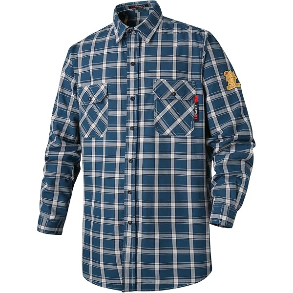 Lapco FR Heavy-Duty Welder's Shirt - 100% Cotton Denim, Size 20 Large - View #11