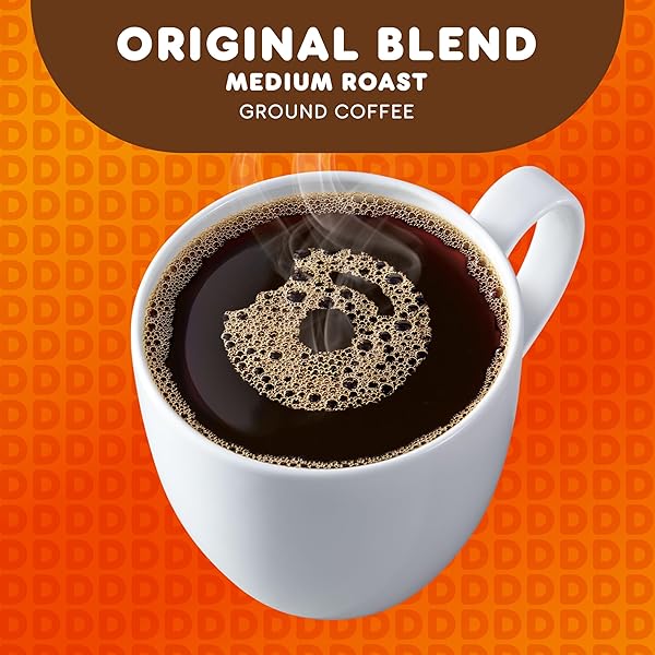 DUNKIN’ ORIGINAL BLEND MEDIUM ROAST COFFEE, 44 KEURIG K-CUP PODS