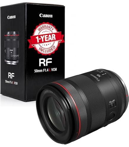 Canon RF35mm F1.4L VCM Lens - Black | L-Series Wide-Angle Prime