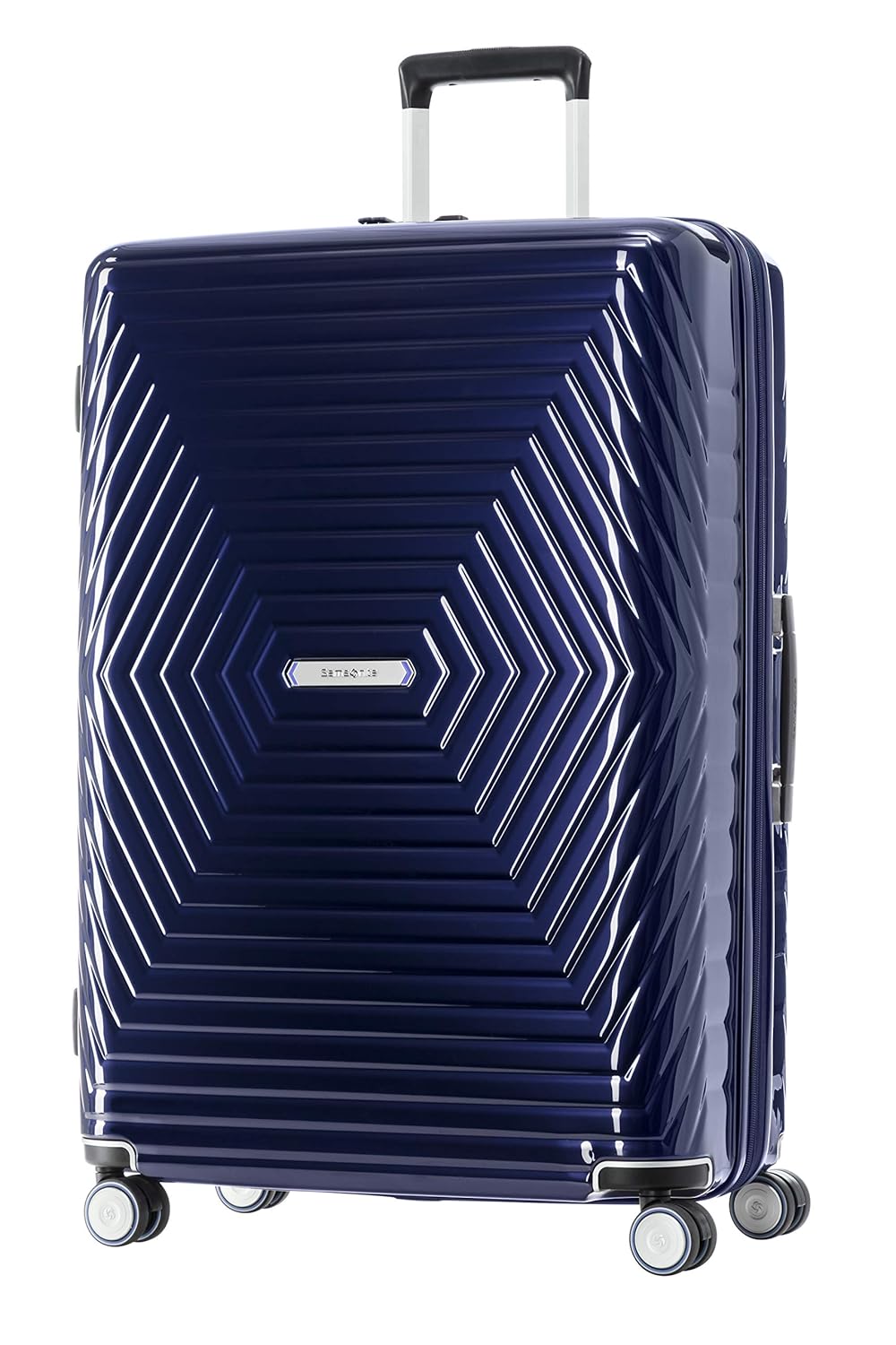 SAMSONITE Astra Polycarbonate 76 cms Navy Hardsided Checkin Luggage