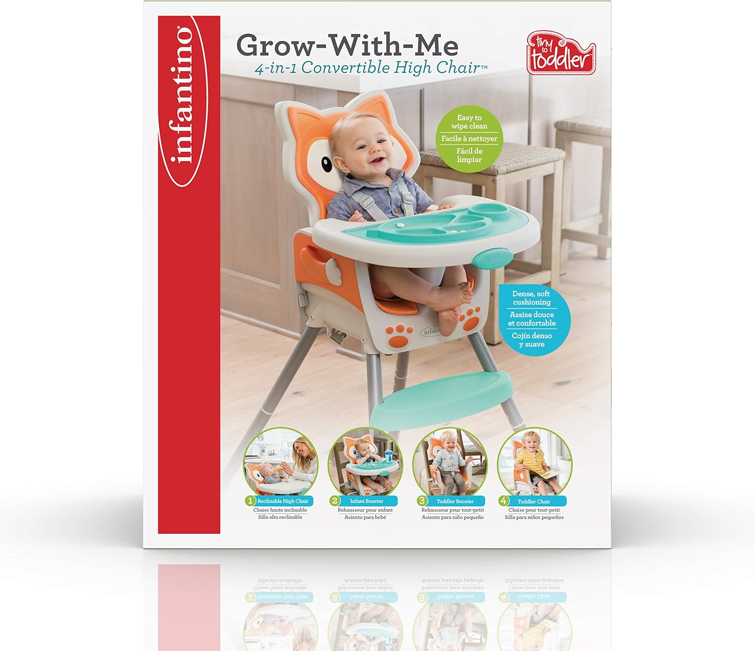 infantino grow with me 4 in 1 high chair