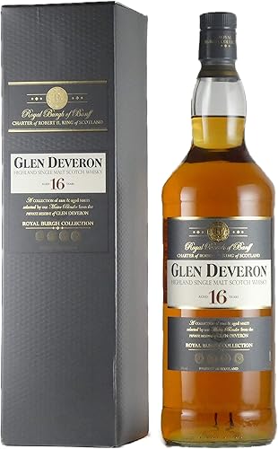 Amazon Co Jp 内容量1000ml グレン デヴェロン 16年 40度 1000ml ハイランド シングルモルトスコッチウイスキー 並行輸入品 食品 飲料 お酒