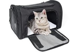 ORYEDA Cat Carrier Bag, Dog Travel Carriers, Airline Approved Soft-Sided Pet Carrier for Small Medium Large Cats, Portable Ca
