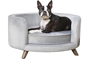 Enchanted Home Pet Rosie Sofa - Grey, Medium (CO3201-18GRY)